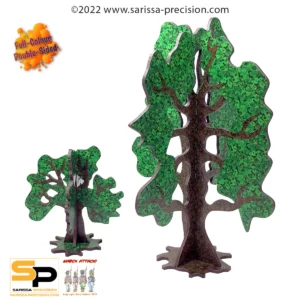 Summer Tree, Tall and Small - Full Color