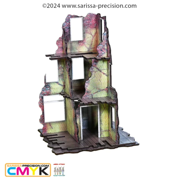 Destroyed City Block B (200 x 300) - Full Color - Image 6