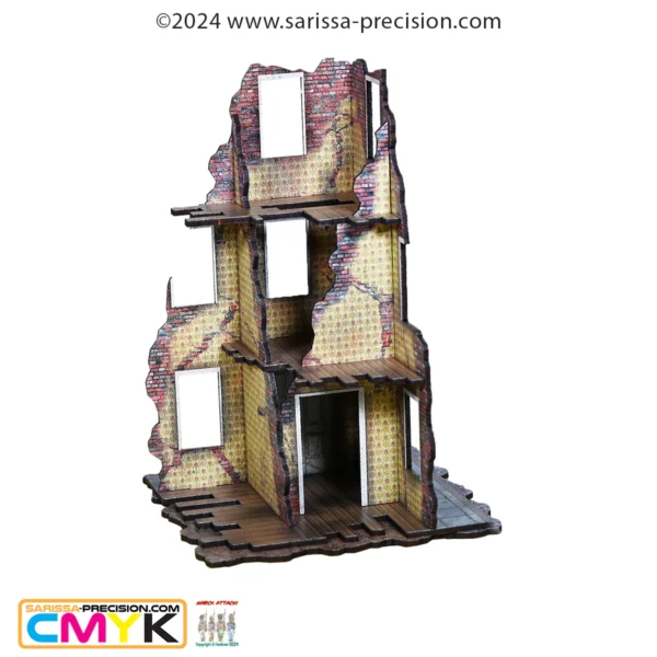 Destroyed City Block D (400 x 300) Full Color - Image 6
