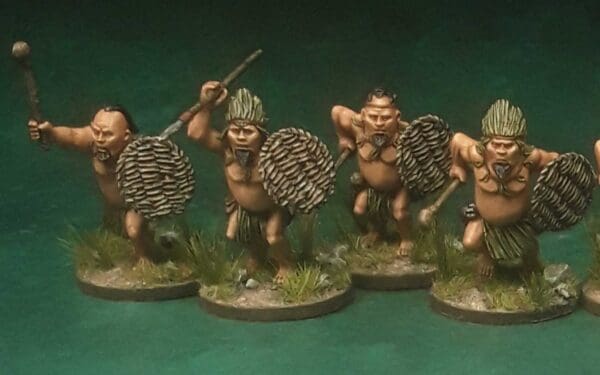 The Woodwoses Hearthguard with Shields, Spears, and Clubs - Image 2
