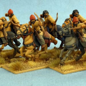 Sassanid Mounted Warriors with Bows