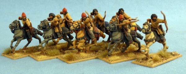 Sassanid Mounted Warriors with Bows