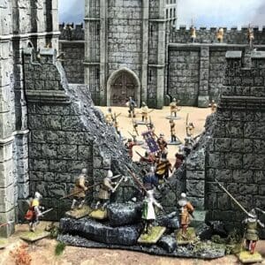 Breached Wall Section