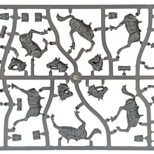 Dead Man's Hand Plastic Horses