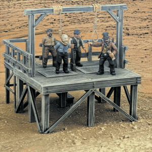 Dead Man's Hand Plastic Gallows