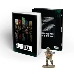 Konflikt '47 Rulebook with special miniature