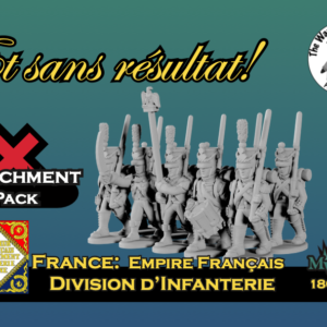 French Mid-Late War Attachment Pack: Division d’Infanterie