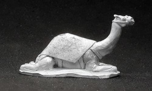 Kneeling Camel with Blanket