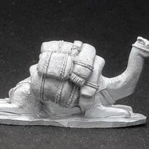 Kneeling Camel with Baggage