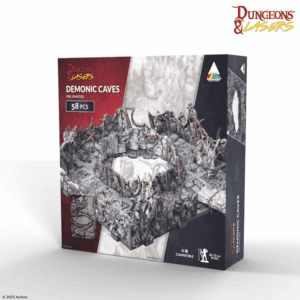 Demonic Caves PrismaCast™ Pre-Painted Terrain
