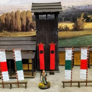 10 Nobori Banners and Stands