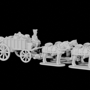 Russian Supply Wagon (sacks) i Oboz [Train] in Late Shako