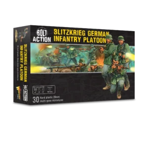 Blitzkrieg German Infantry Platoon plastic boxed set
