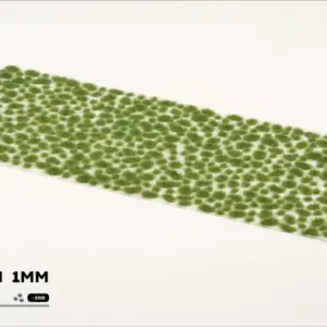 Tiny Tufts Green 1mm