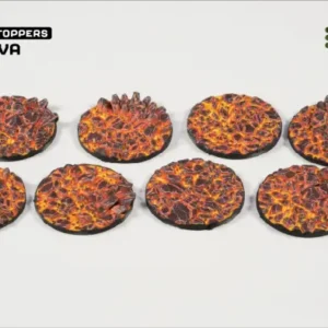 Molten Lava - Round 32mm
