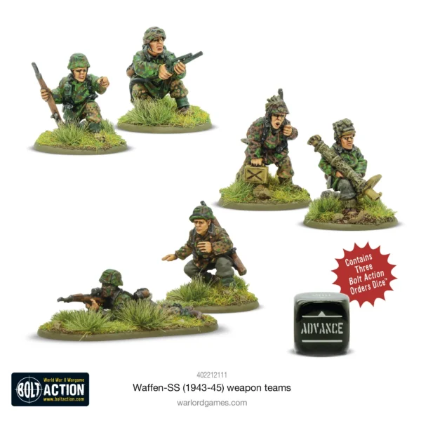Ss Team Waffen-SS (1943-45) weapons teams - BADGER GAMES