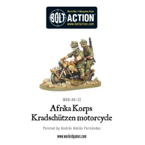 Afrika Korps Kradschutzen motorcycle