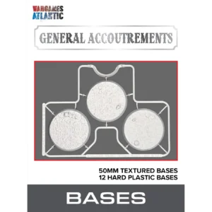 50mm Textured Bases (3mm Bevel)