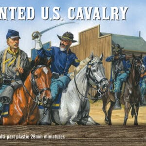 Plastic Mounted US Cavalry & Buffalo Soldiers