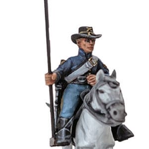 Mounted US Cavalry Guidon Bearer